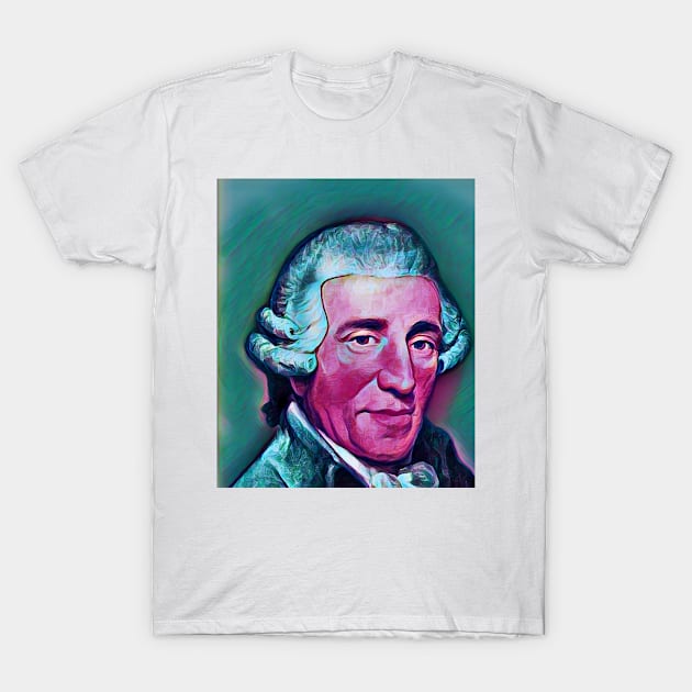 Joseph Haydn Portrait | Joseph Haydn Artwork 4 T-Shirt by JustLit